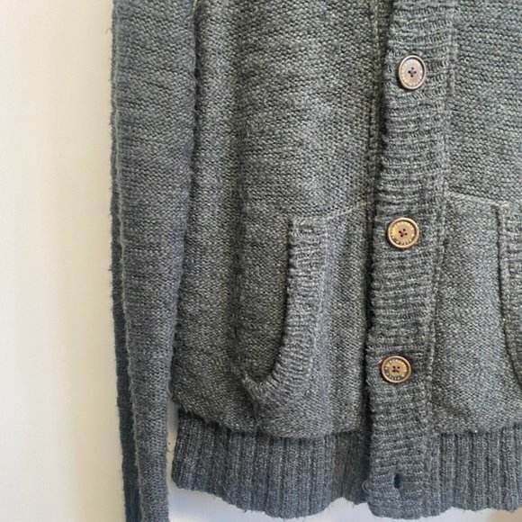 Vintage Abercrombie & Fitch Wool Blend Sweater Jacket - Picture 5 of 11